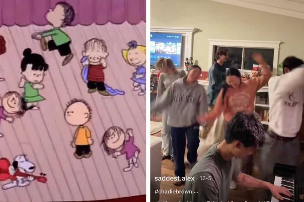 charlie brown, charlie brown dance. charlie brown christmas special, tiktok dance, christmas, christmas movies