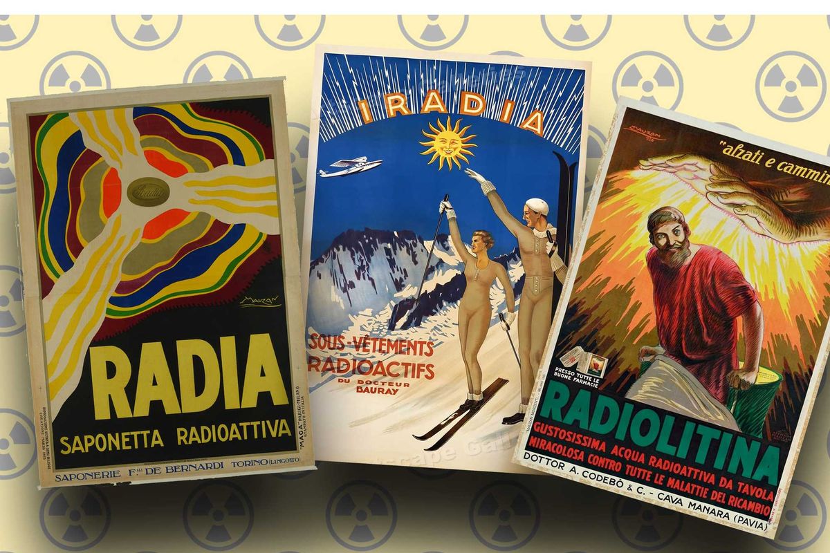 Quando il radioattivo era «chic». Prodotti e vittime di una moda letale