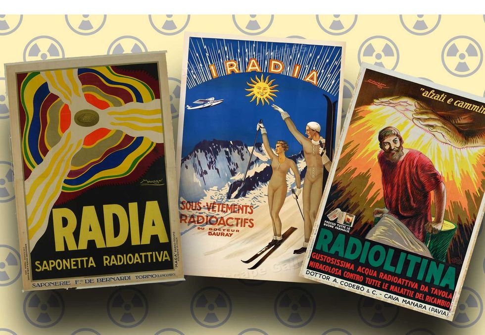 Quando il radioattivo era «chic». Prodotti e vittime di una moda letale