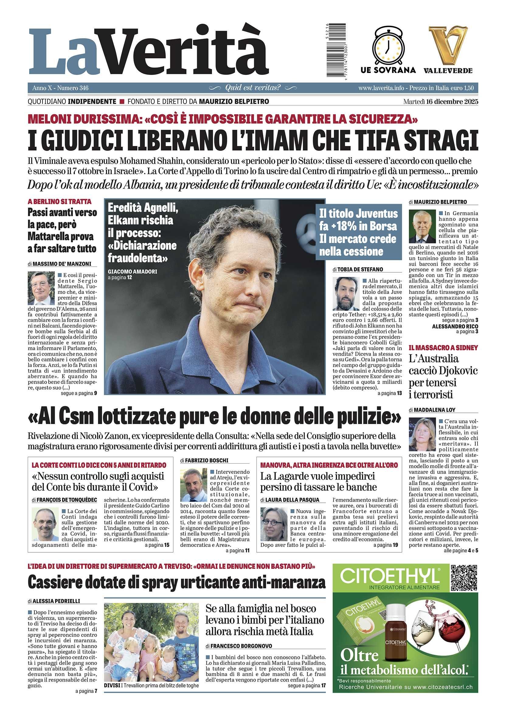 Oggi in edicola
