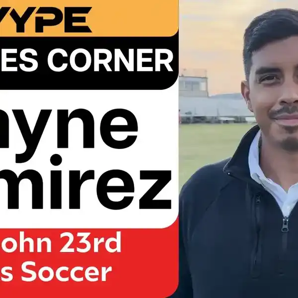 VYPE COACHES CORNER | St. John XXIII Girls Soccer Coach Zayne Ramirez