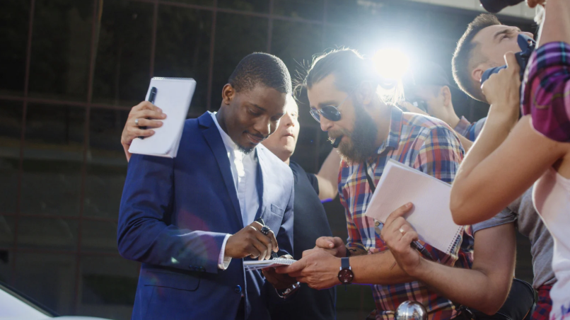 star power, charisma, autograph, press, pen, sign name