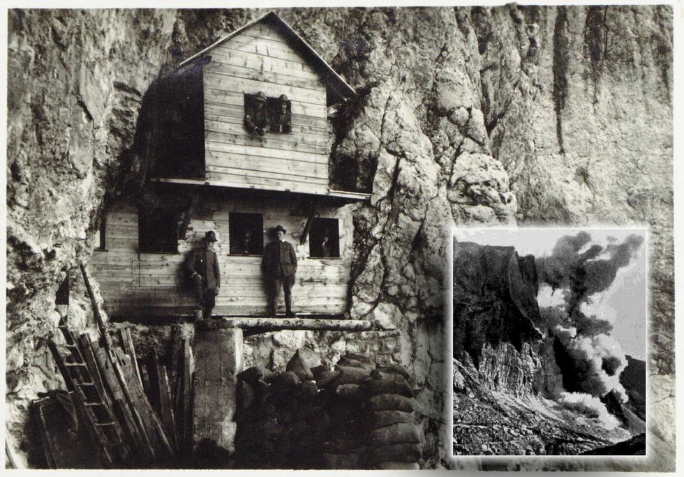 Capodanno 1916: inizia la «guerra di mina» sulle Dolomiti