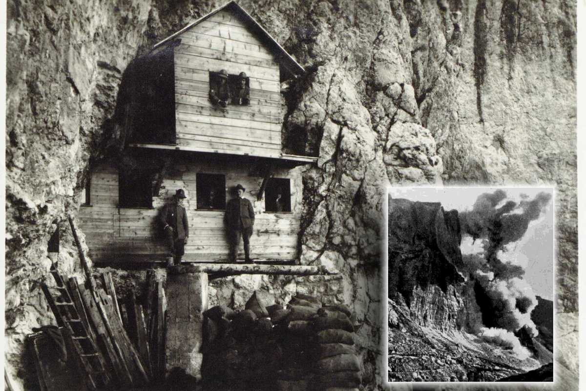 Capodanno 1916: inizia la «guerra di mina» sulle Dolomiti