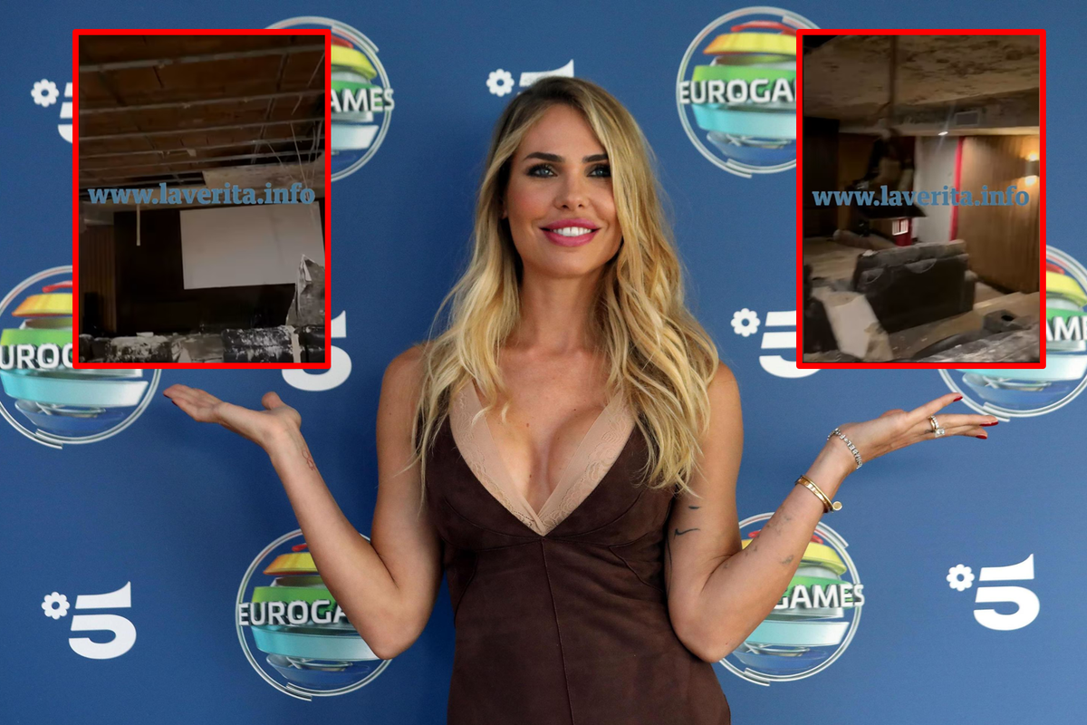 Crolli nella villa dei Totti. E Ilary chiede al Tribunale: «Fate pagare il Pupone»