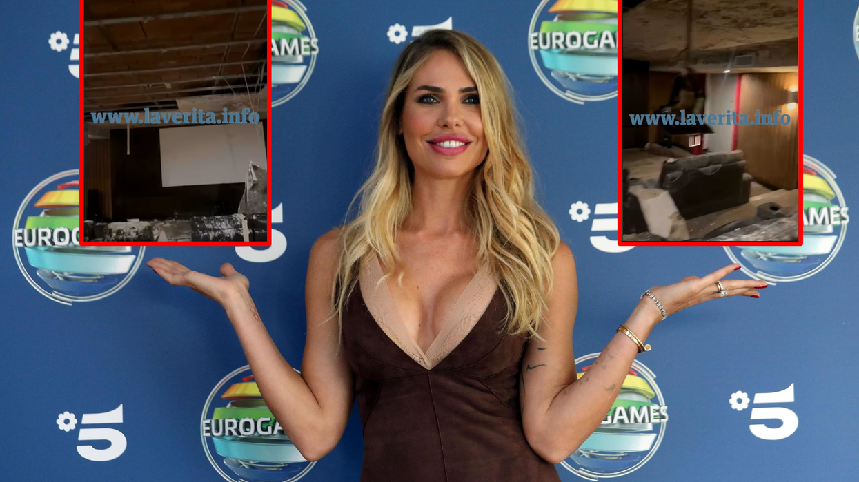 Crolli nella villa dei Totti. E Ilary chiede al Tribunale: «Fate pagare il Pupone»