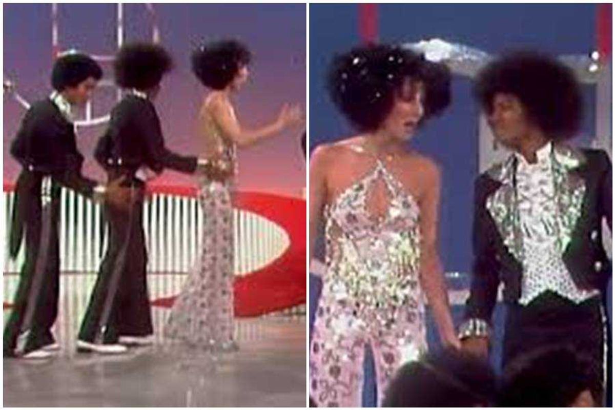jacksons, michael jackson, robot dance, Cher, 1970s TV