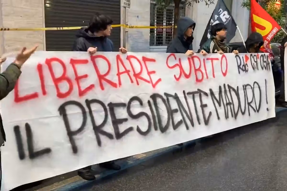 In piazza per il «caudillo» Maduro più sigle che persone