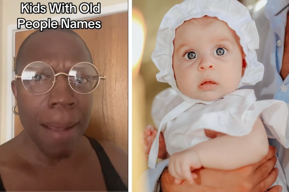 Man hilariously calls out parents who give their babies 'old people names'