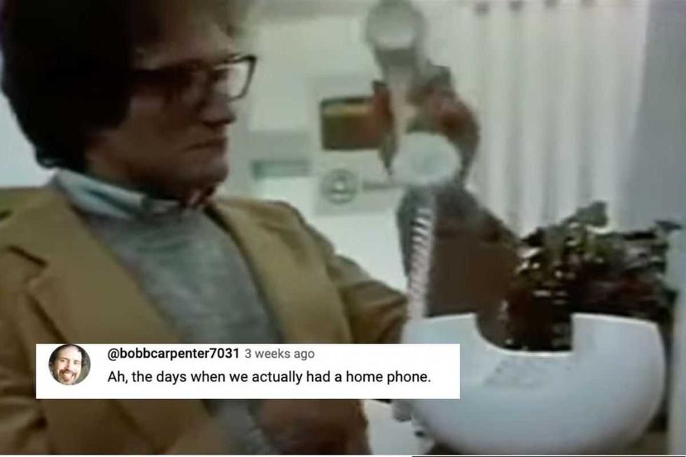 Robin Williams being ridiculous in a 1977 phone commercial is a timeless delight