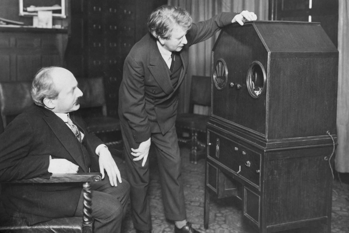 Un secolo fa la prima trasmissione televisiva