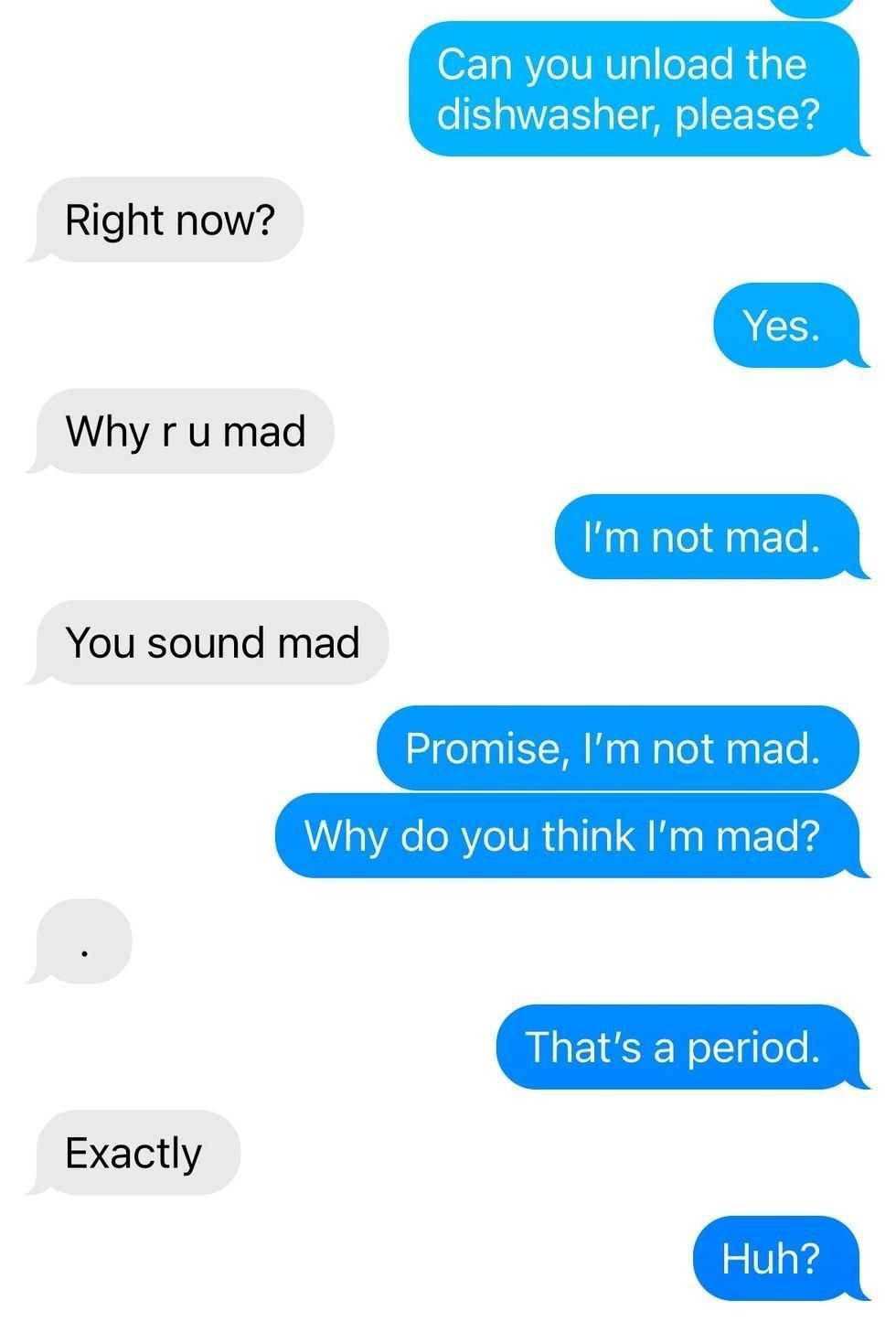 Texting, periods, gen z, gen x, generation gap