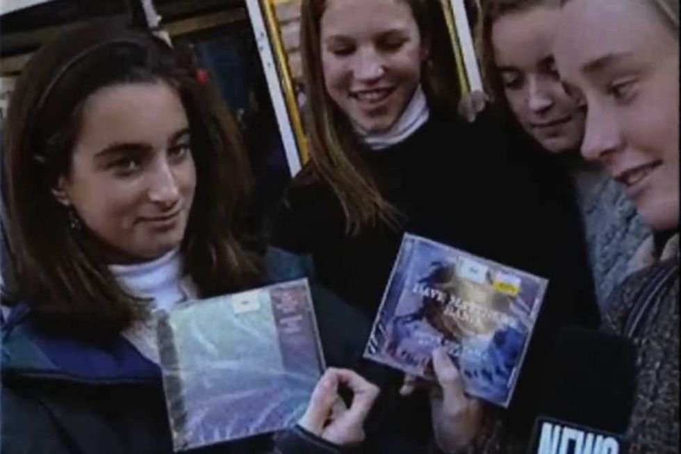 Unearthed 1994 MTV interview captures the delight of people buying CDs at Tower Records