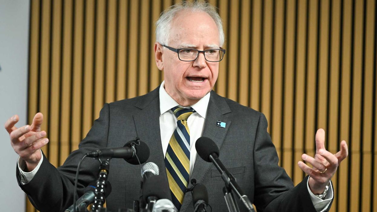 Walz ora soffia sulla guerra civile