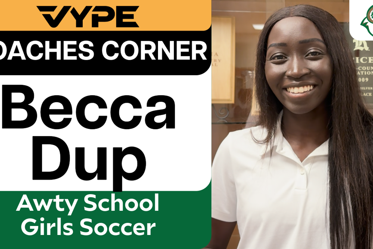 VYPE Coaches Corner: Awty Girls Soccer Coach Becca Dup; 2025-26 Preview