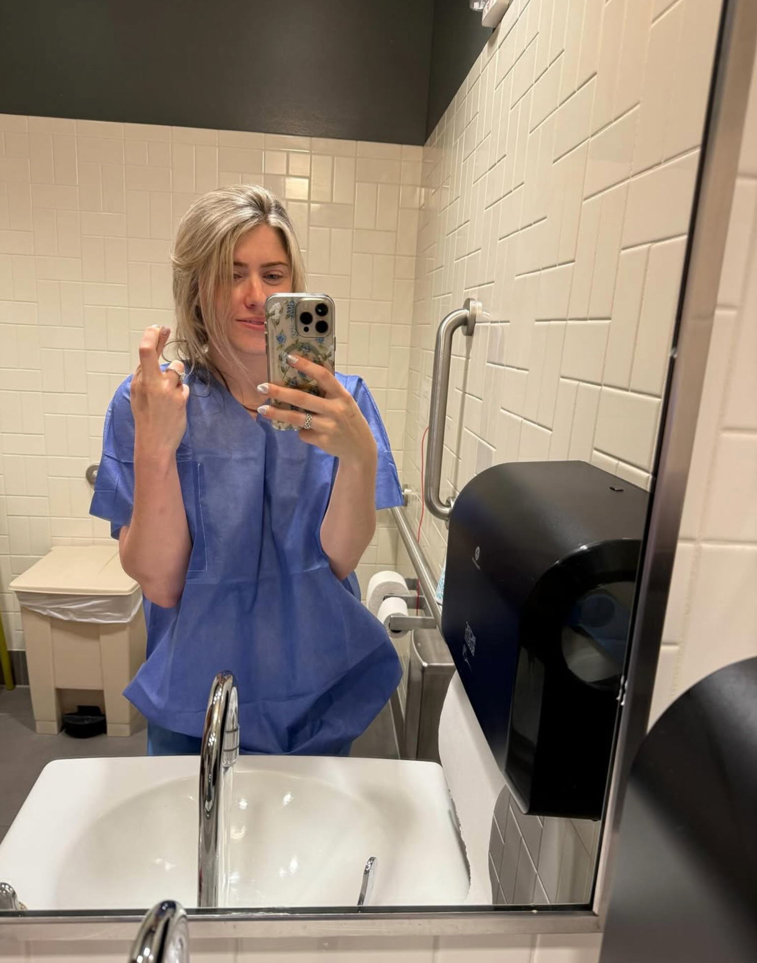 hospital, healing perspective, kindness, service, helping people, Instagram post, transcribing device, love