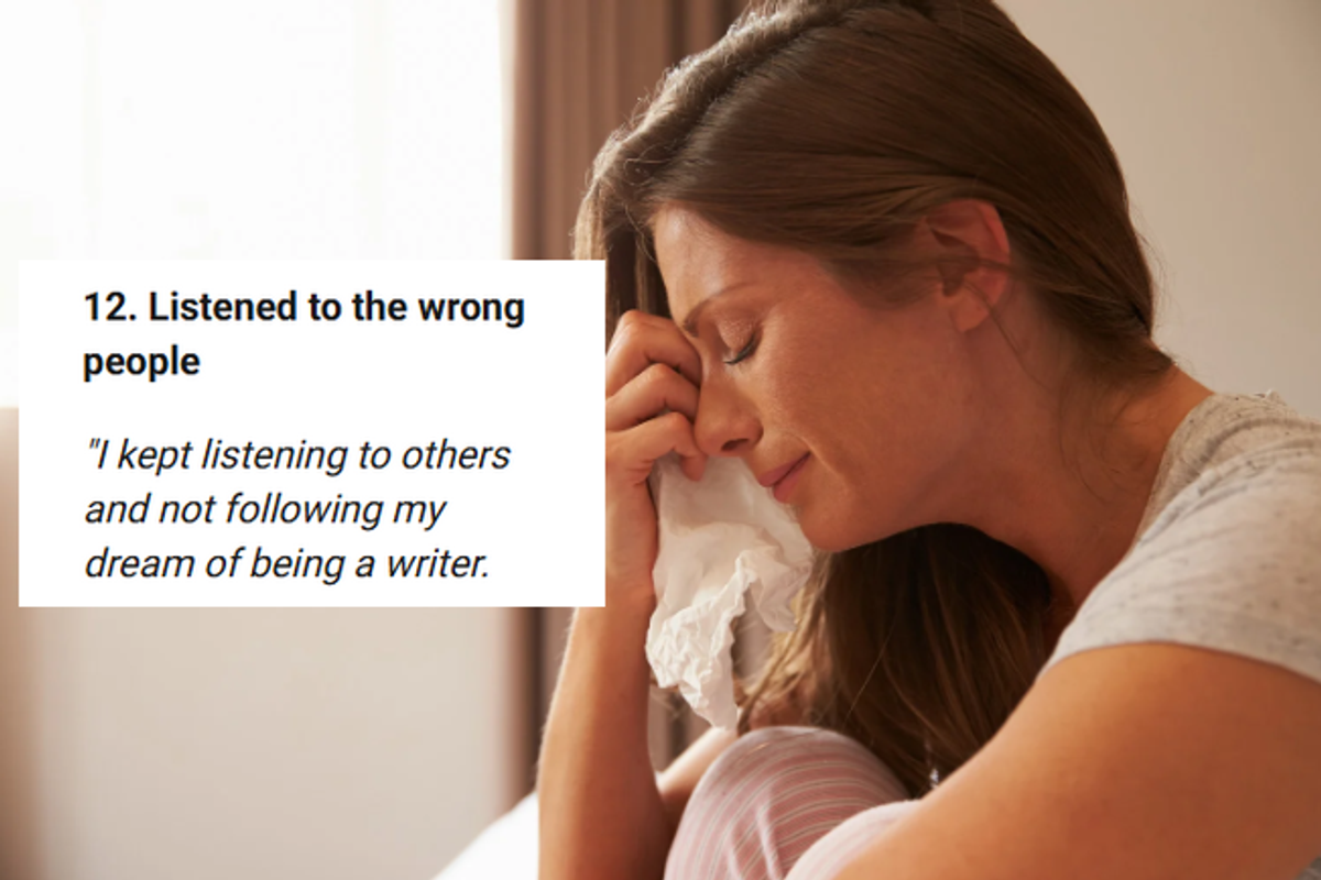 depression, milennial, regrets, upset woman, sad woman, advice