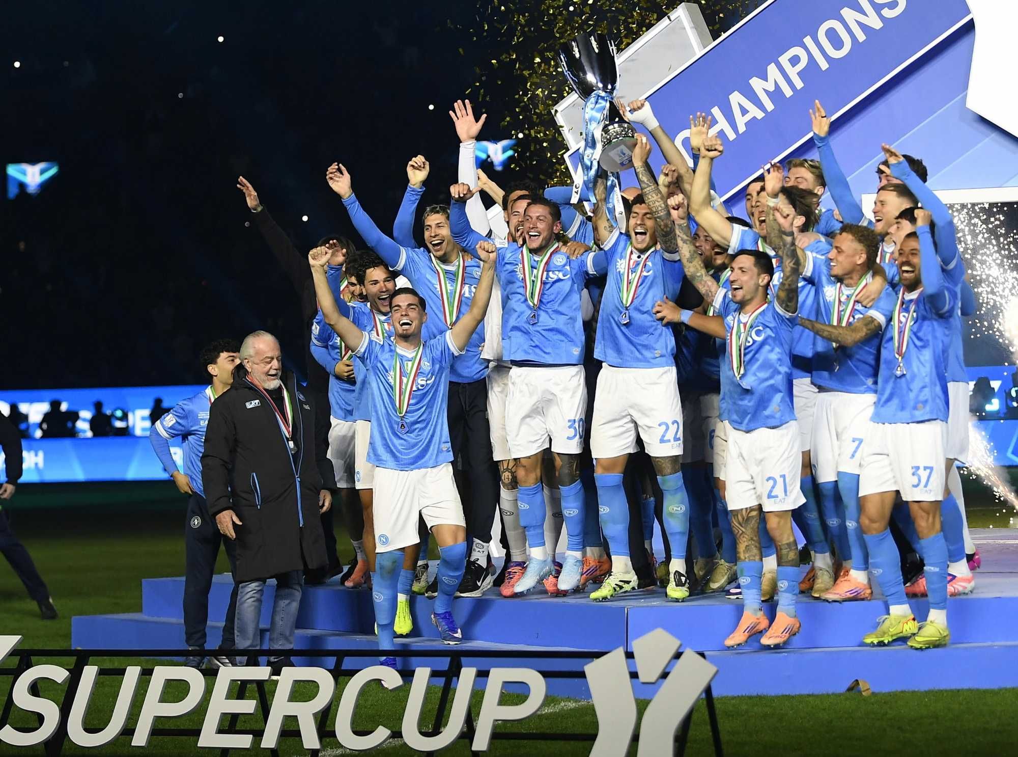 Neres scatenato, Supercoppa italiana al Napoli