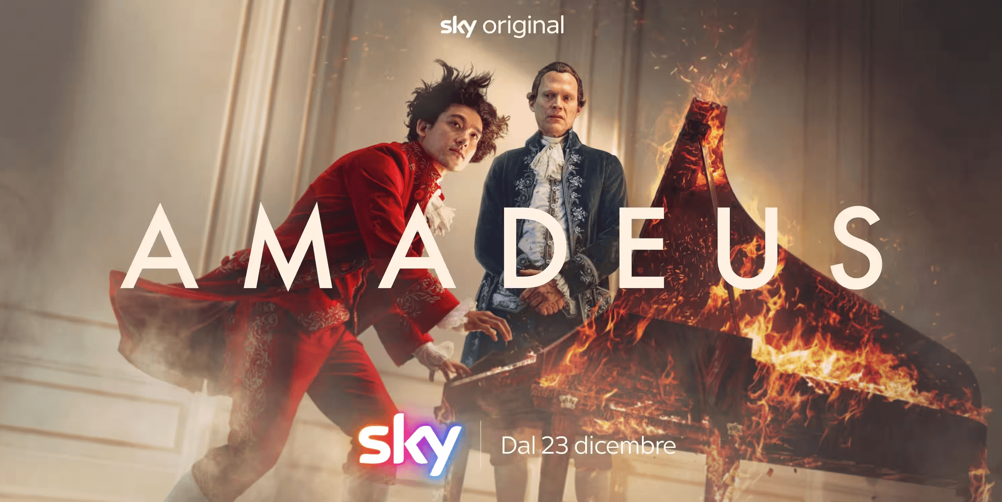 «Amadeus», la serie Sky e il peso di un confronto inevitabile