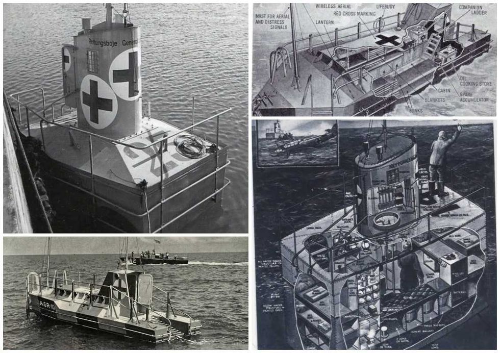 La «guerra delle boe» nella Battaglia d'Inghilterra