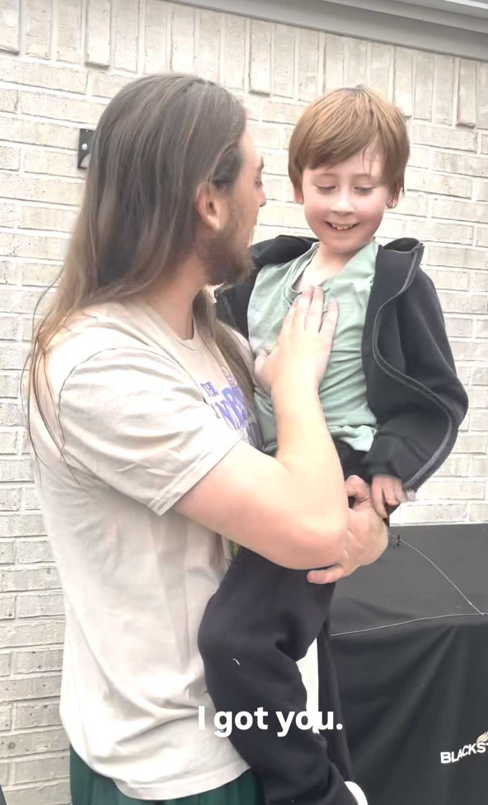 dads, fatherhood, son, comfort, courage, Christmas