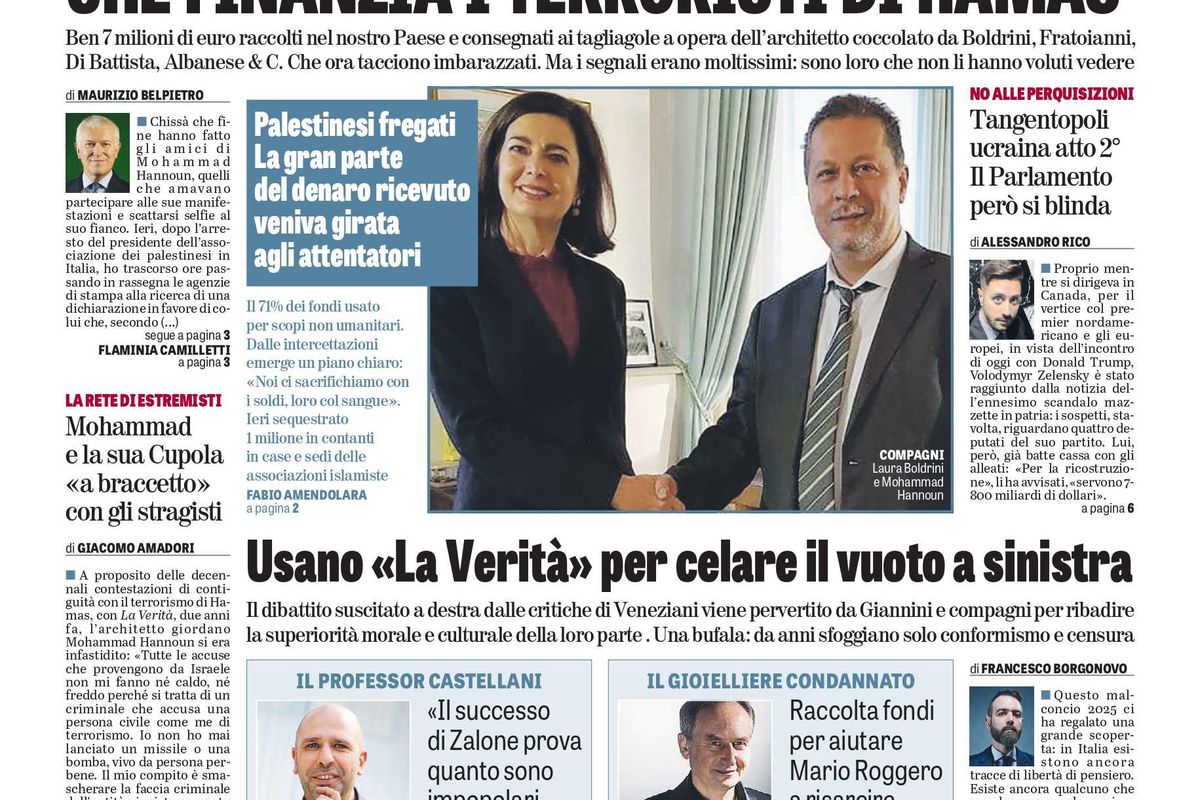 Oggi in edicola