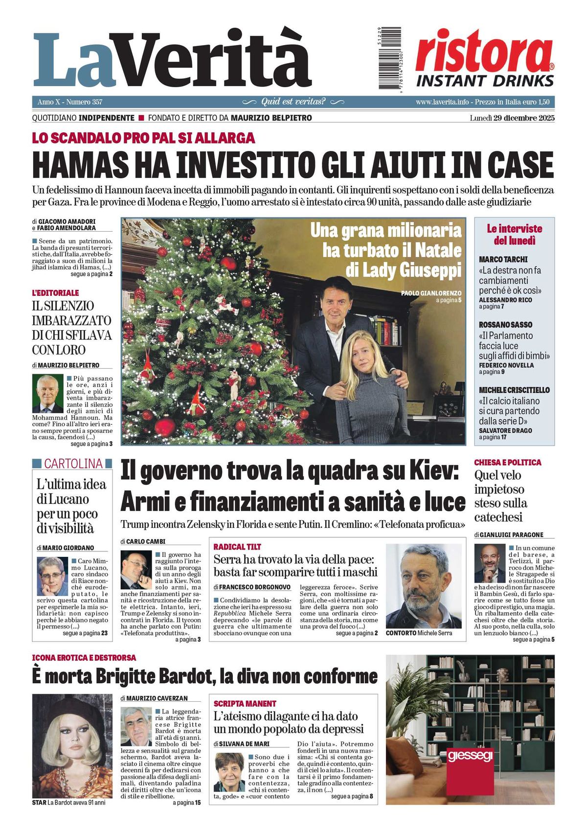 Oggi in edicola