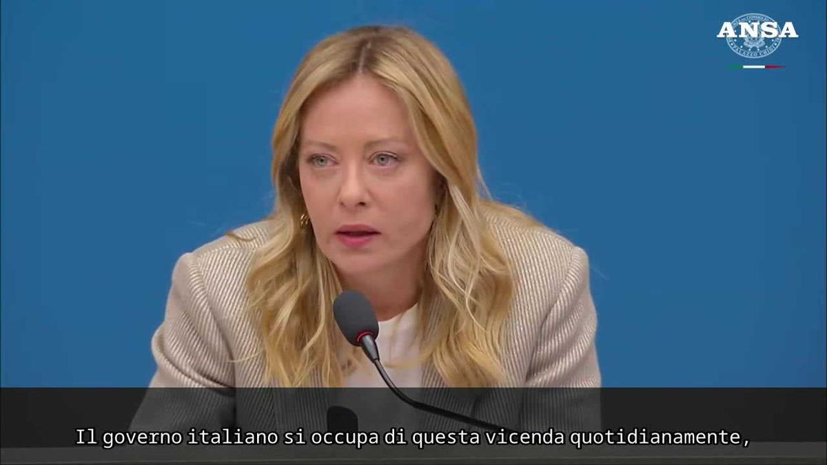 Meloni: «Ci occupiamo di Trentini fino a quando non riabbraccerà la madre»