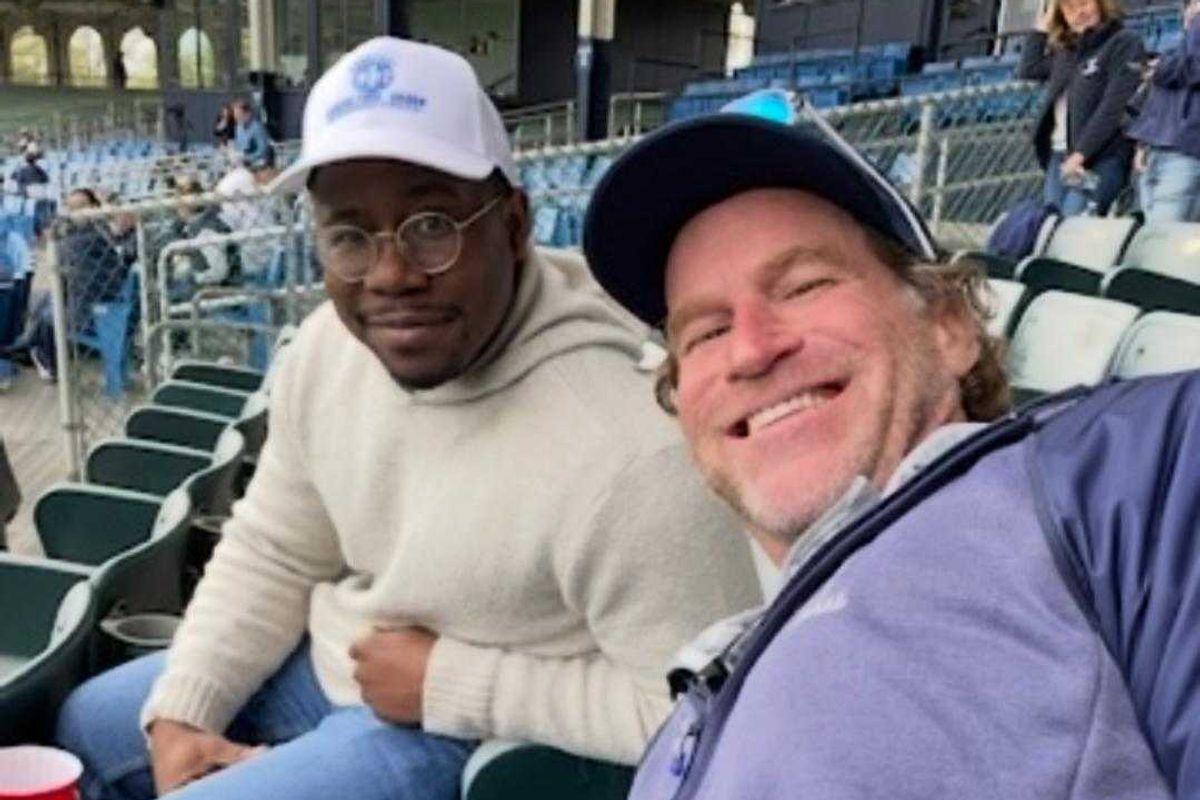 group chat, happy accident, Brent Milner, Kendrick Constant, friendship