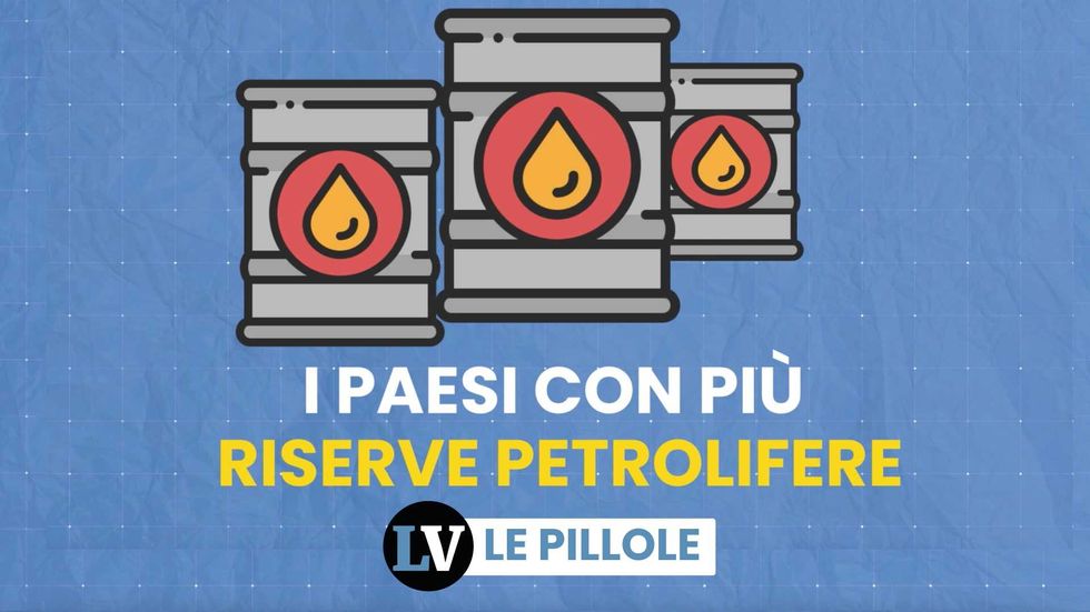 I Paesi con più riserve petrolifere