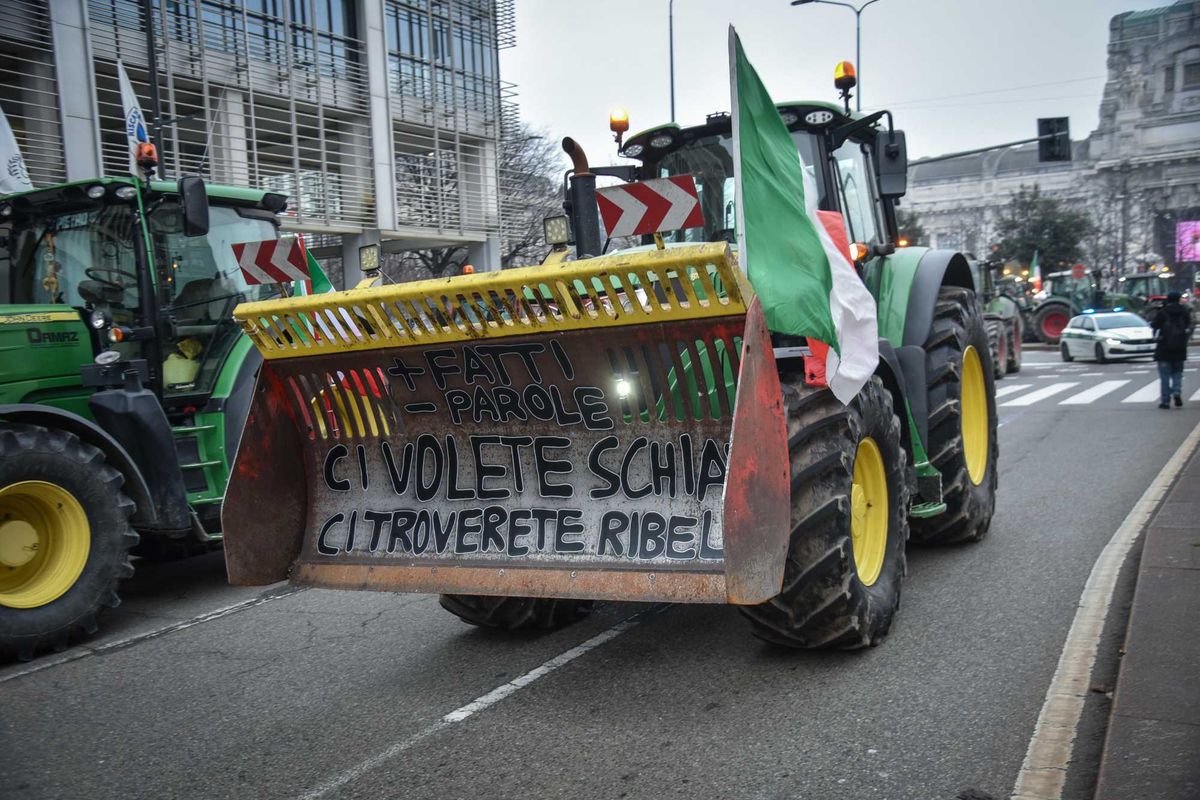 Agricoltori rovinati per una briciola di Pil