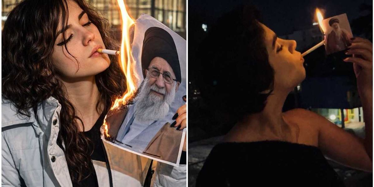 Iran, le donne si fumano l’ayatollah. Dove sono le nostre femministe?