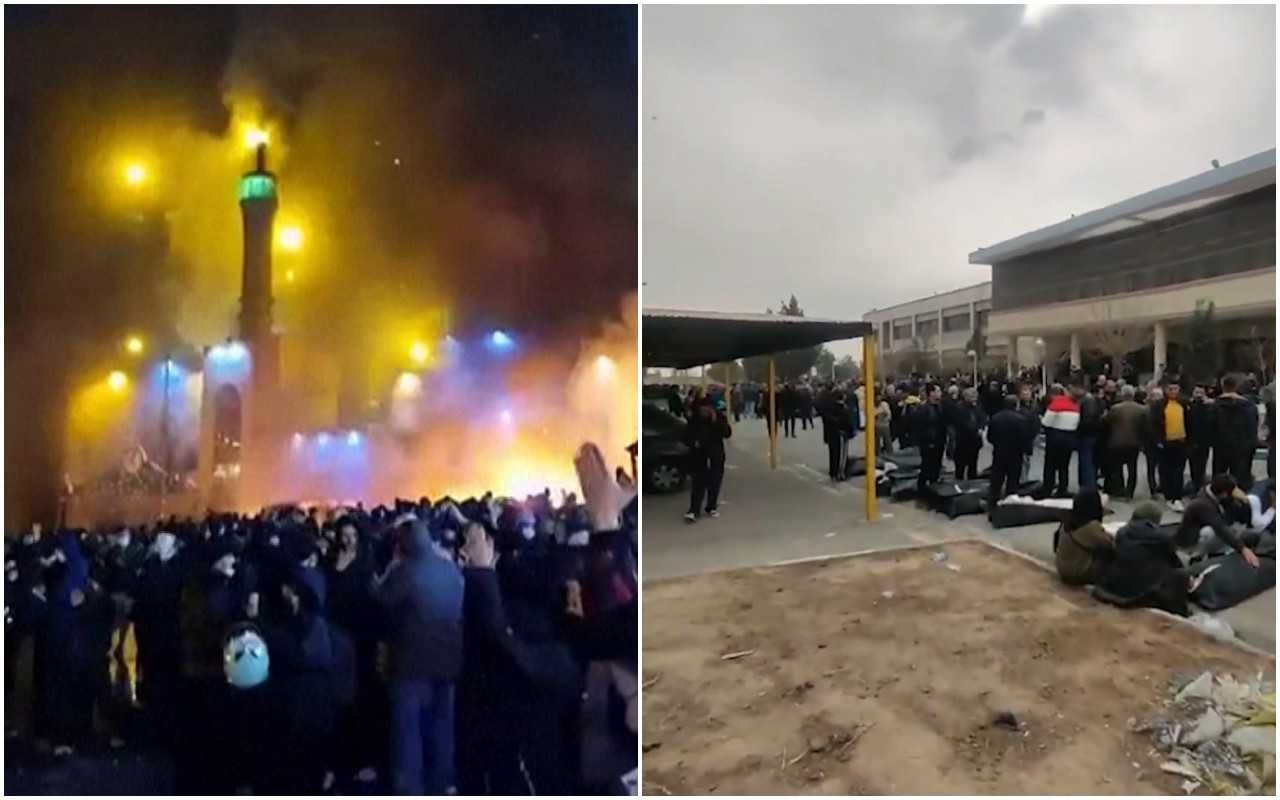 Teheran in fiamme: 10.000 arresti. Trump valuta l’intervento militare