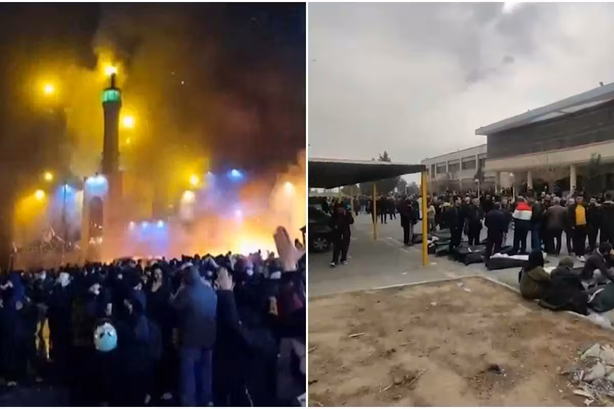 Teheran in fiamme: 10.000 arresti. Trump valuta l’intervento militare