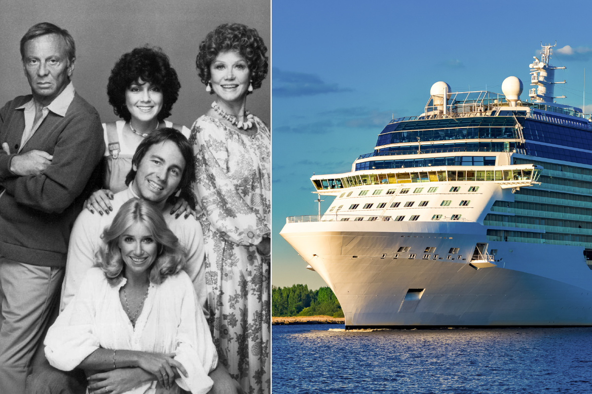 cruise, cruise ship, carnival, royal carribbean, three's company, mrs. roper, helen roper, roper romps, lgbtq