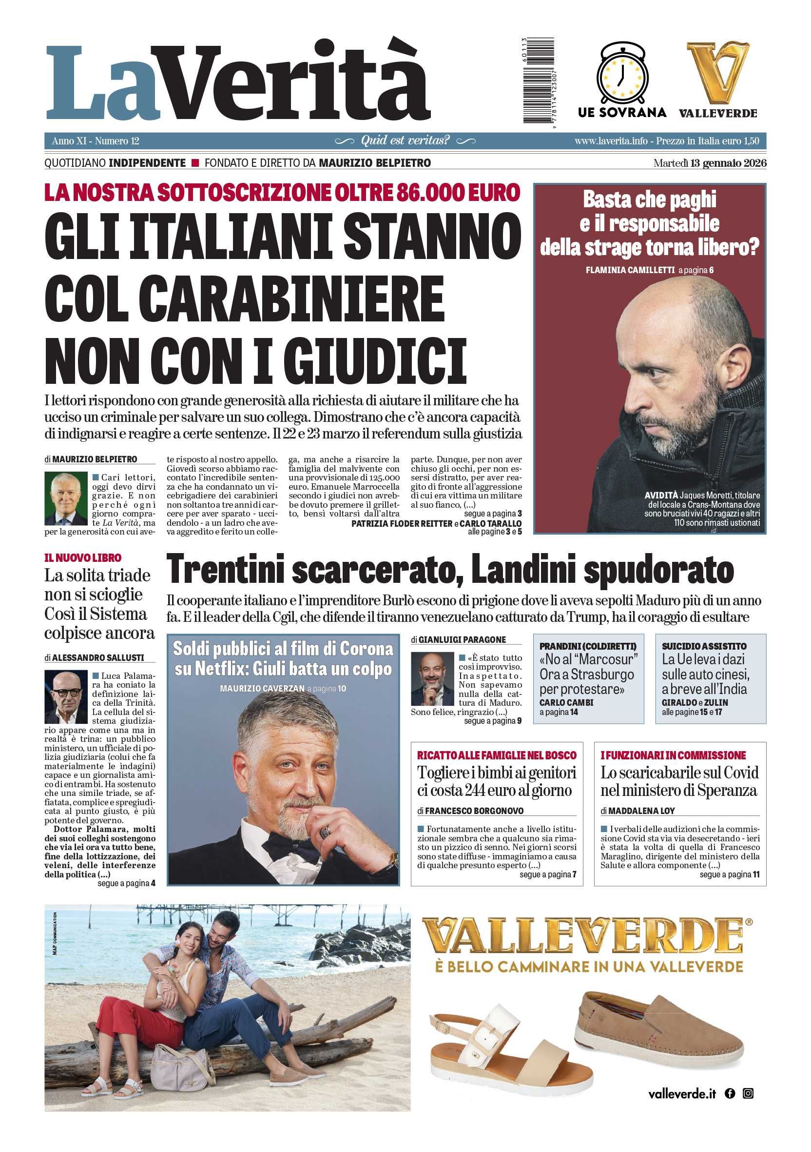 Oggi in edicola
