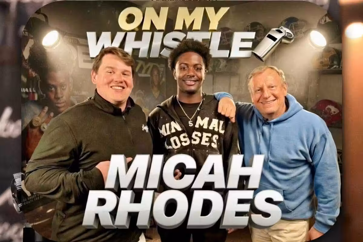 On My Whistle Podcast | Featuring 2028 Klein Oak four-star and No. 1 RB in the country Micah Rhodes