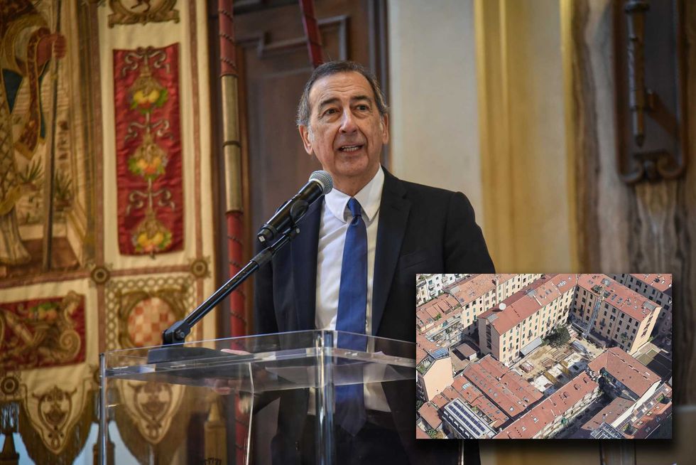 Milano, giù il primo palazzo abusivo