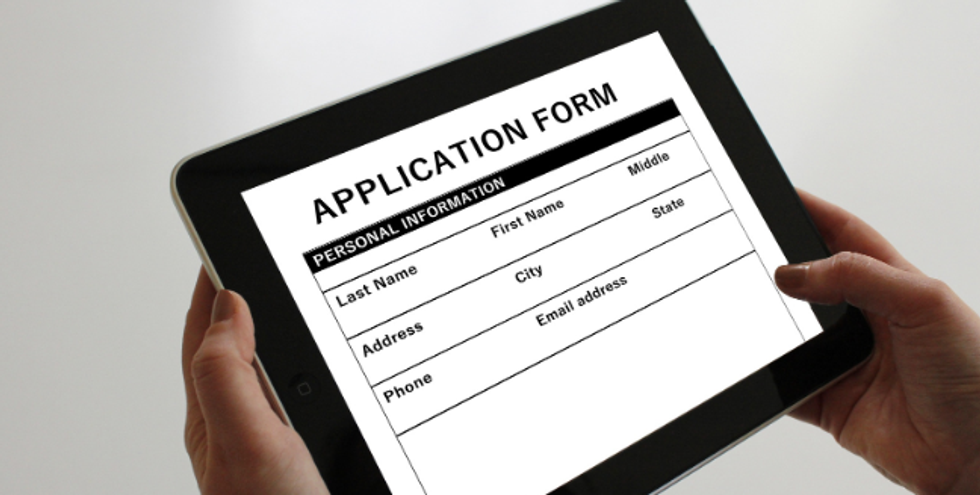 job applicatoin, application tablet, unemployment, job seeker, iPad