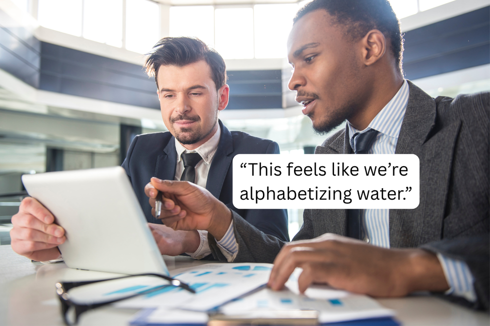 People on LinkedIn are inventing nonsense business idioms, and they're too good not to use