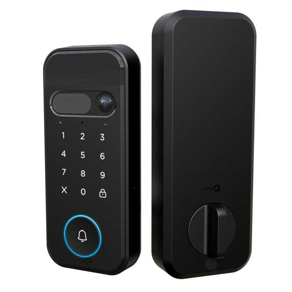 product shot of myQ Secure View Smart Lock