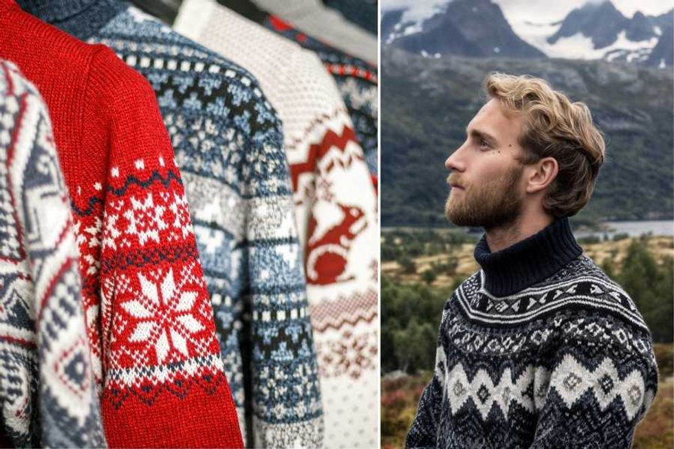 Clothing expert explains how Norwegian sweater designs make them warmer than a wool coat