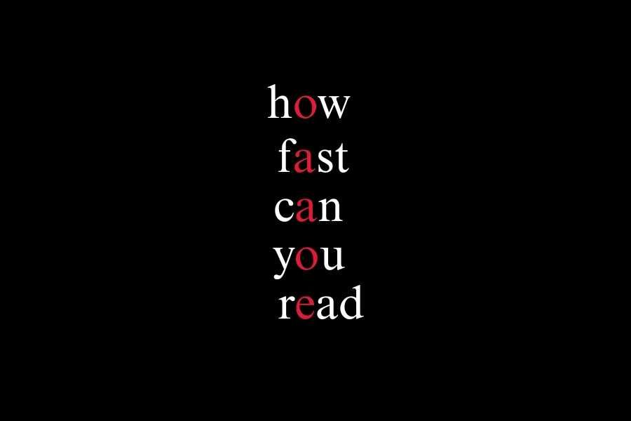 reading, speed reading, reading speed, words per minute, reading fast