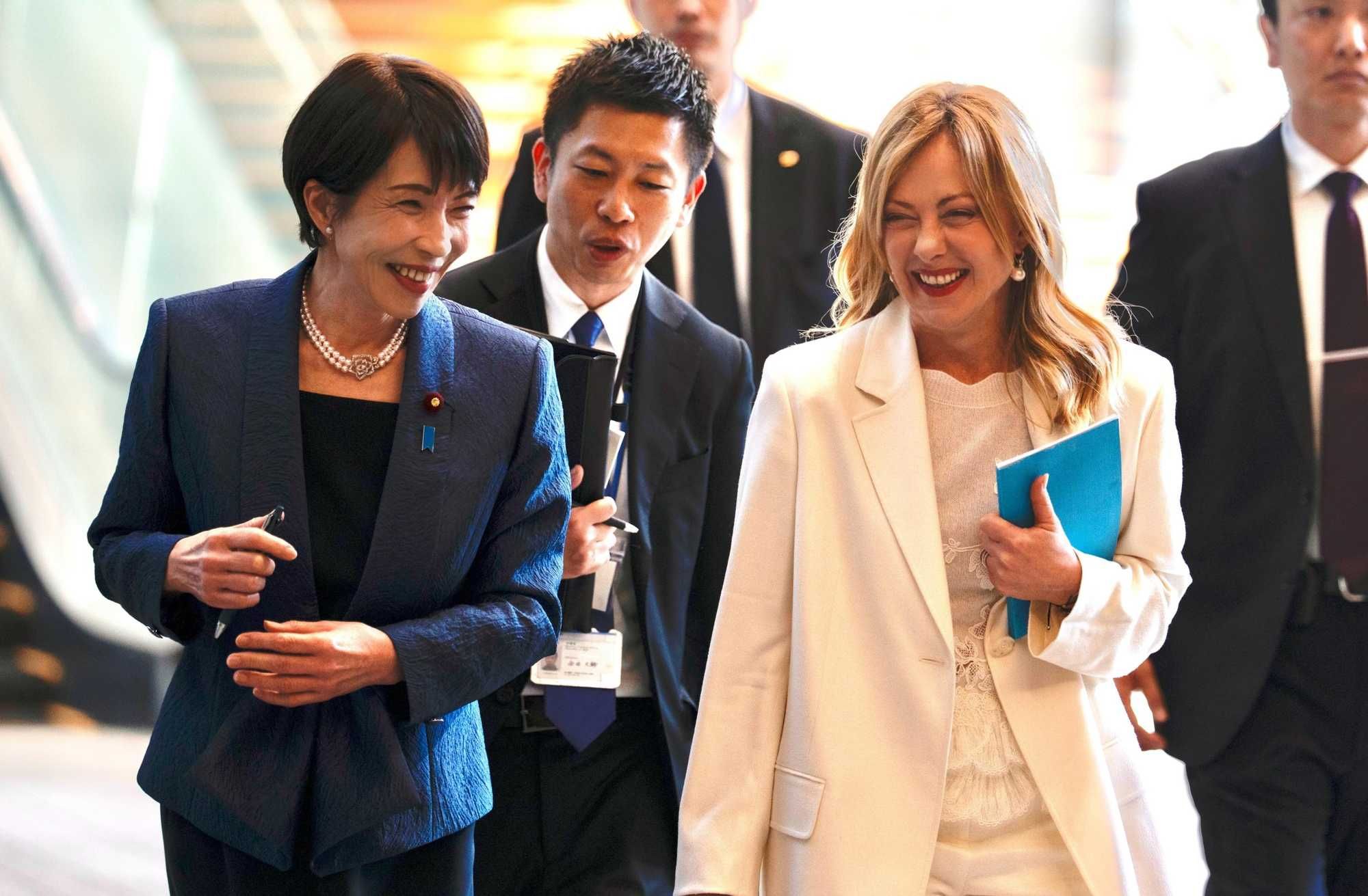 Italia-Giappone, Meloni: «Crediamo molto in quest’alleanza»