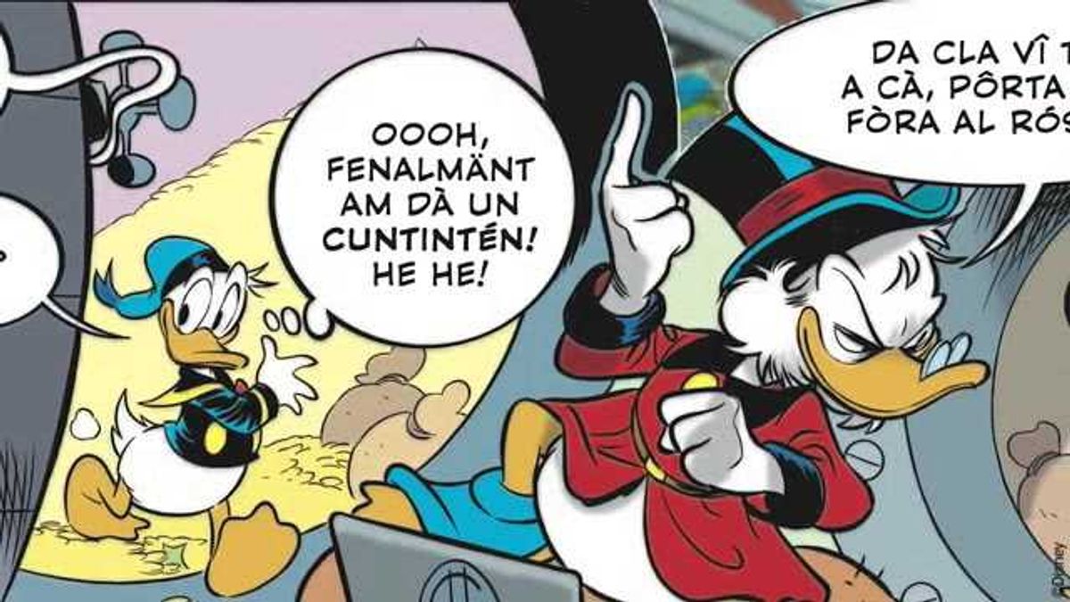 L’omaggio di «Topolino» ai dialetti italiani​