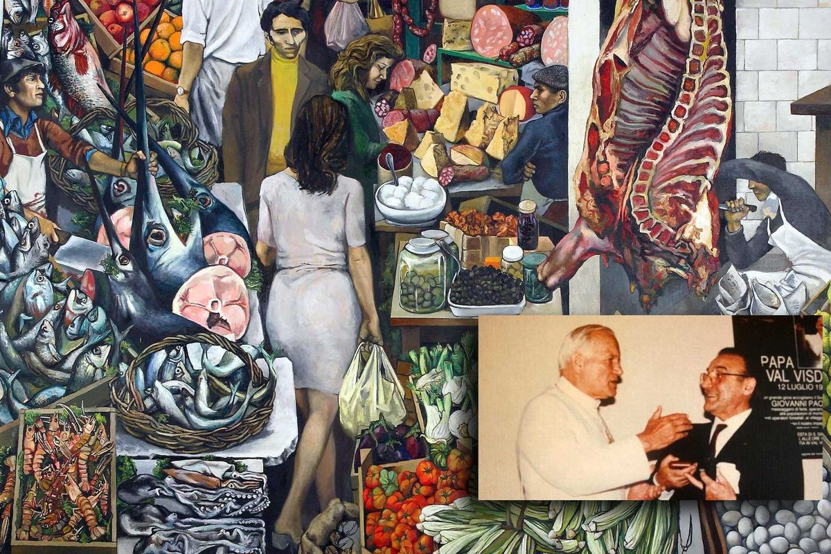 G7, Guttuso e Wojtyla: l’apoteosi di Boscarato