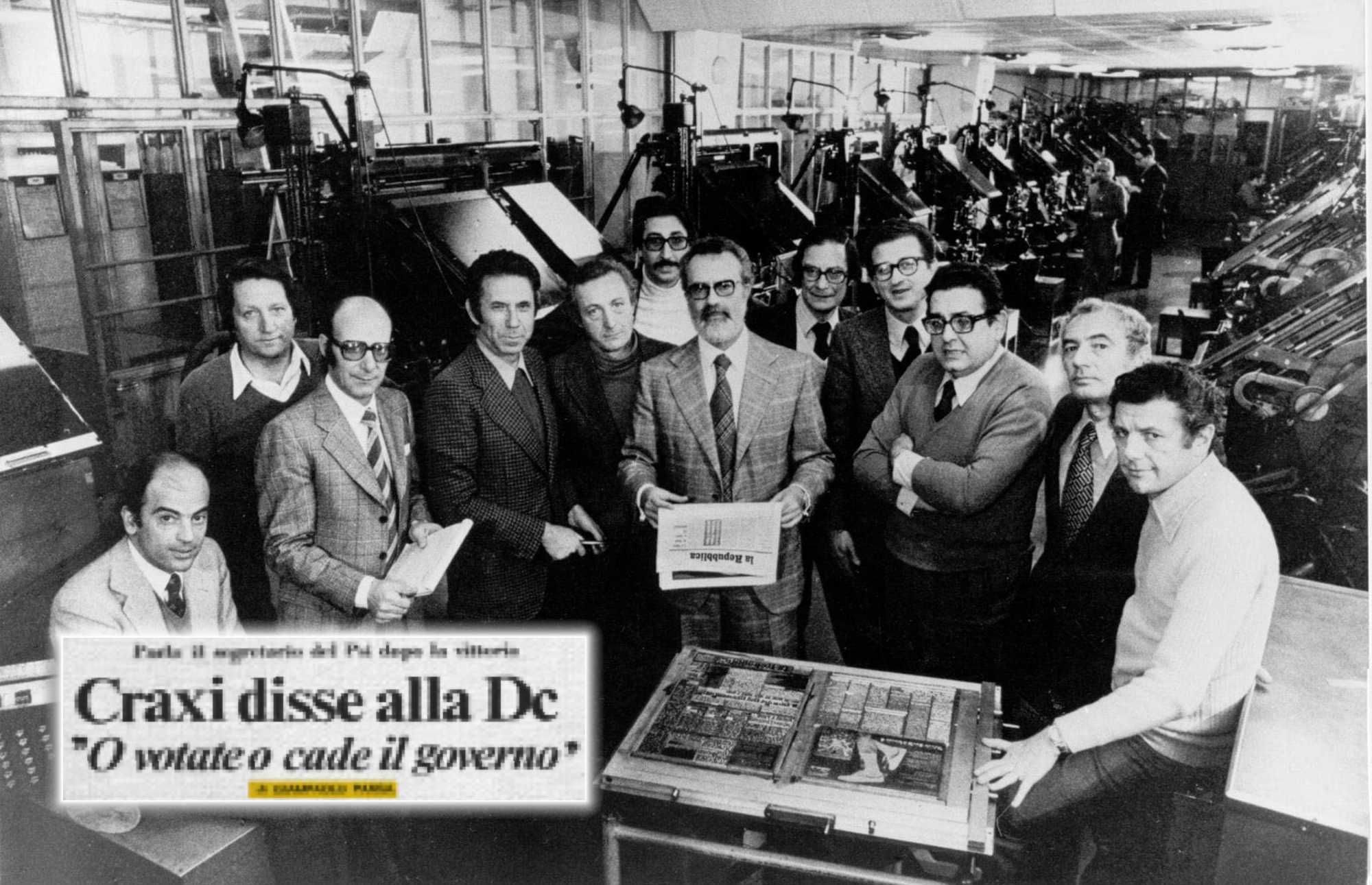 «Rep» come repulisti. L’unica traccia è una firma a un articolo su Craxi