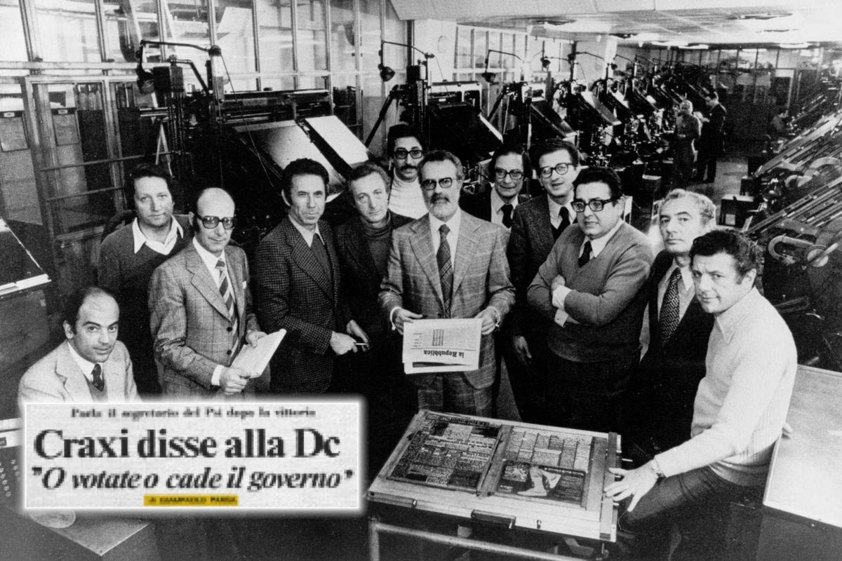 «Rep» come repulisti. L’unica traccia è una firma a un articolo su Craxi