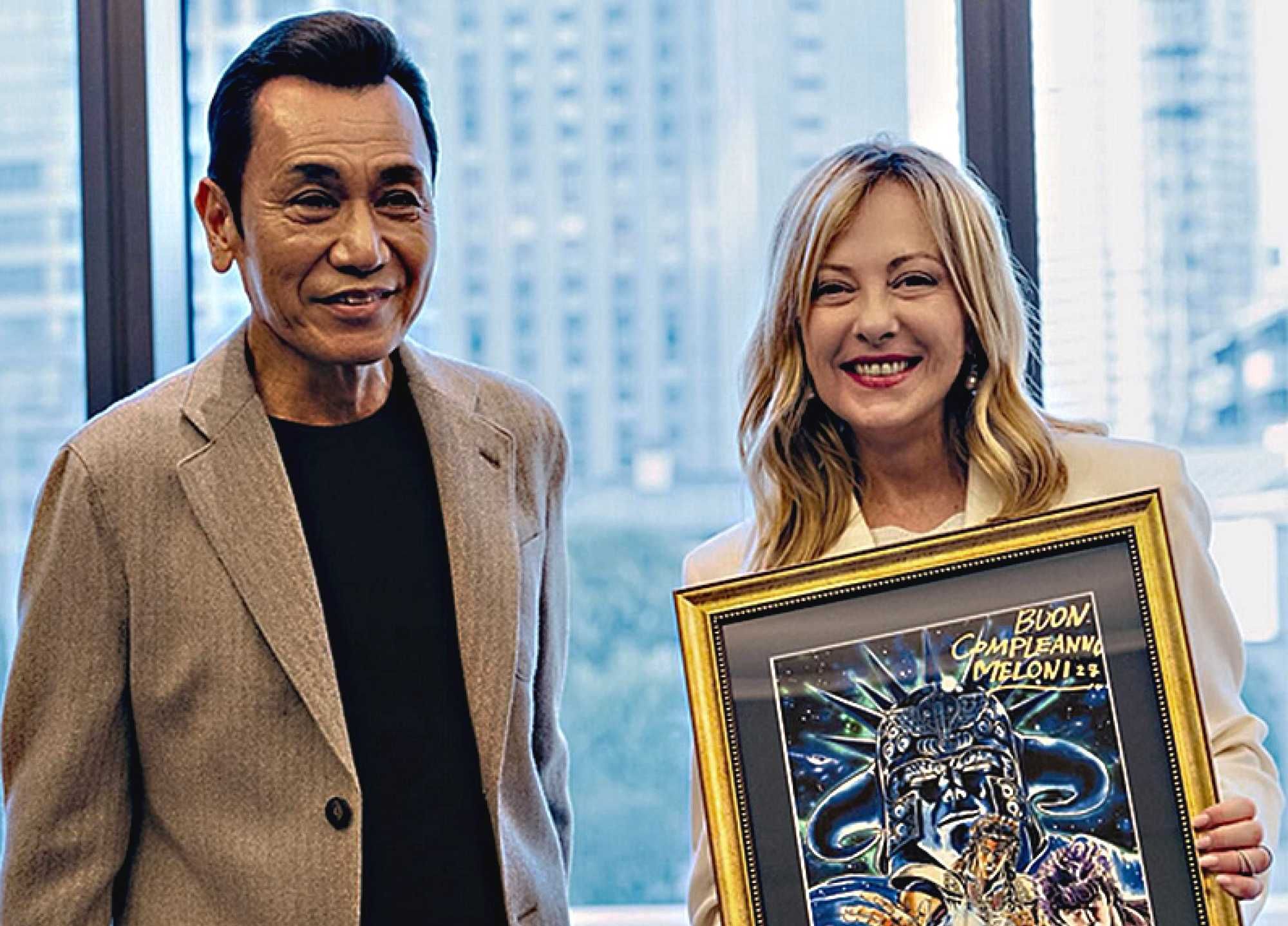 Il tributo della Meloni a Kenshiro manda in tilt gli antifa da fumetto