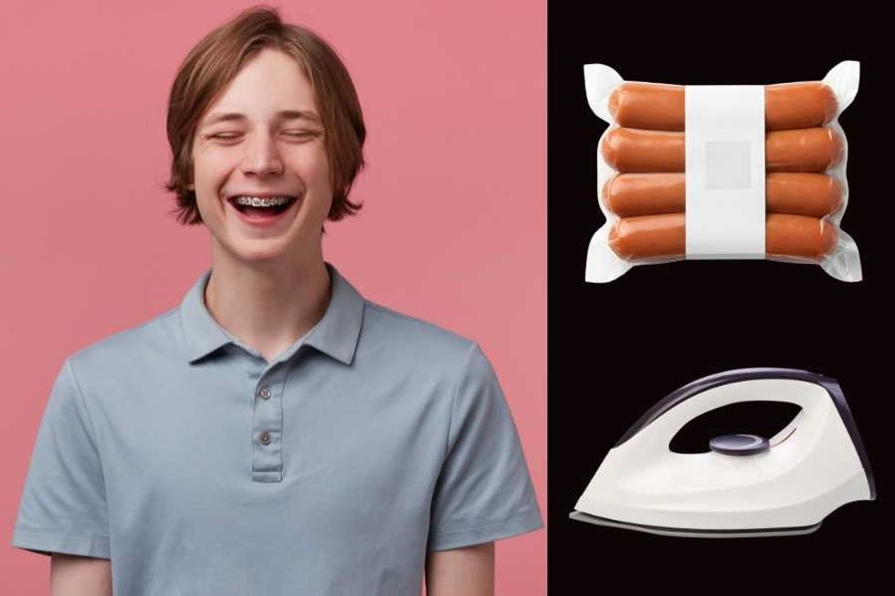 Four high-school boys fall victim to infectious laughter in addictively wholesome 'spit take challenge'